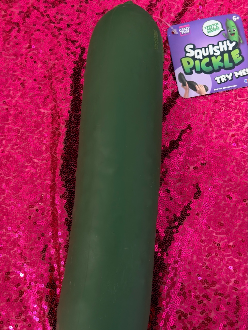 RMS Crazy Fun Jumbo Pickle Squishy